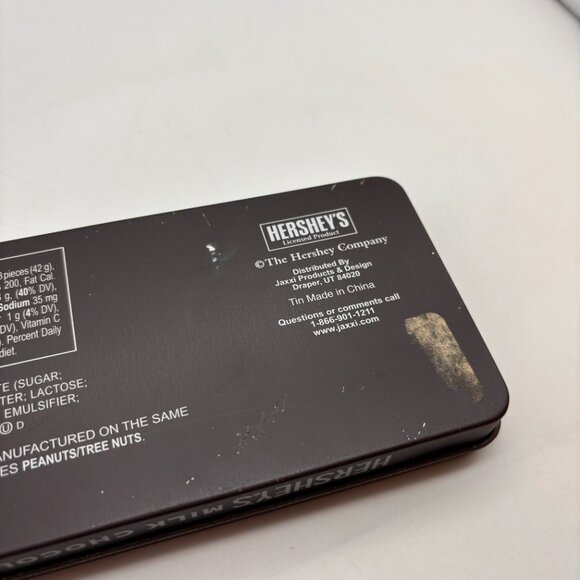 Vintage Hershey's Milk Chocolate Retro Flat Rectangular Collectible Tin - Picture 10 of 16